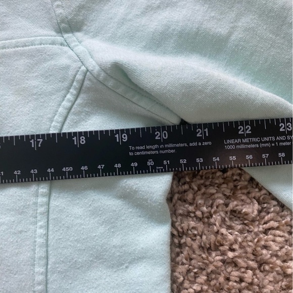 Vineyard Vines Quarter-Zip Pullover Mint Green Size M Flaw Sweatshirt - Picture 11 of 14